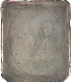 Portrait of Myna and Anna